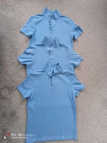 3x boy's school t-shirt .age 10/11