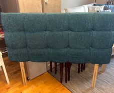 Headboard Blue Double