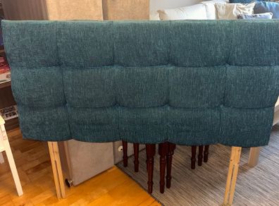 Headboard Blue Double