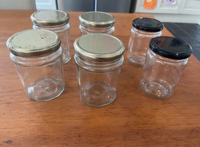 Glass jars