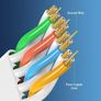 Ethernet Cable 10M, Flat RJ45 LAN Gigabit CAT 6 Network Cable, Pure Copper Core High-Speed 1000Mbps for 250Mhz/s Patch Cord Internet Cable for Xbox Switch PS5 PS4 Extender Router Modem Image 5