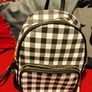 Chic Checkered Mini Backpack Claires Image 5