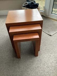 Nest of 3 Coffee Side Tables