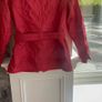 Ladies red Barber jacket sixe 10 Image 9