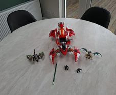 Brick Compatible Spaceship Dragon Playset.