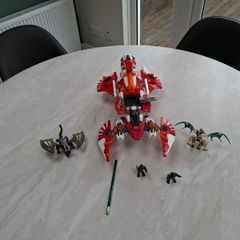 Brick Compatible Spaceship Dragon Playset.