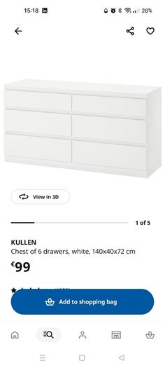 Chest of drawers