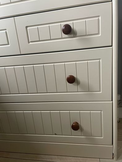 Chest of Drawers and Mirror