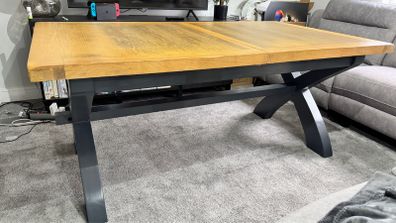 Extending Oak Dining Table Ex Display