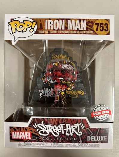 Funko Marvel Iron Man - Street Art Deluxe