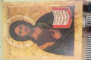 Old icon picture. on wood