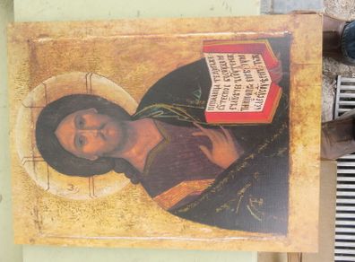 Old icon picture. on wood