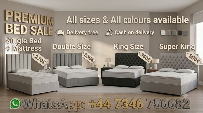 Luxury Divan Bed with Mattress