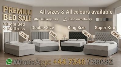 Luxury Divan Bed with Mattress