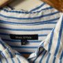 Marc O'Polo Classic Blue & White Striped Long-Sleeve Shirt (Size EU 36 / Small) Image 5