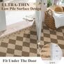 Runner Rugs for Hallway 80x300cm Non-Slip Kitchen Rug Washable Modern Carpet Runners for Hall Entryway Laundry Bedroom(Brown) Image 3