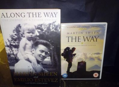 The Way Dvd, + Along The Way: The Journey Of A Father And Son Book Martin Sheen Emilio Estevez