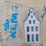 A miniature of a Dutch house from the KLM Delft Blue Houses series Image 3