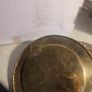 Set Of 2 Light Brass Safari Hanging Wall Plates. Image 8