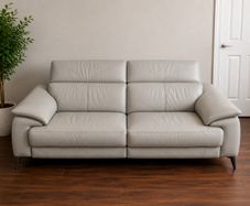 Leather Sofa & Matching Armchair Excellent Condition