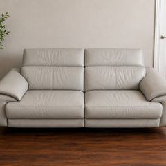 Leather Sofa & Matching Armchair Excellent Condition