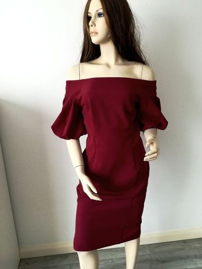 Dark red/burgundy Coast dress, size 12