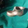 vintage brass boot Image 3