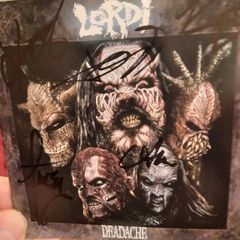 Lordi: Deadache CD - US Original Pressing - 2008 (fully Autographed)