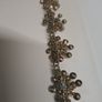 Pink and diamond flowers Necklace Image 3