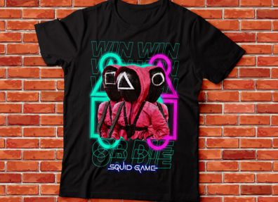 Squid game t-shirts korean trending series t-shirts