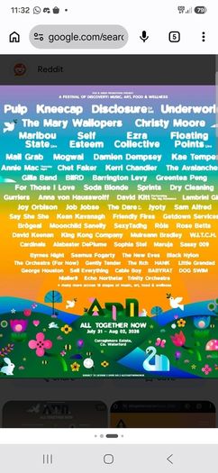 Looking for 2 All Together Now Camping tickets + caravan/campervan  pass.