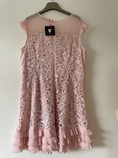 Very Occasion dress pink plus size New with tags