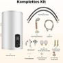 30 L Hot Water Boiler 2000 W Wall Hanging Electric Storage Heating Output Boiler Image 2