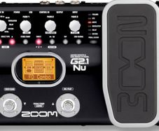 ZOOM G2.1 NU multiple effects modelling processor