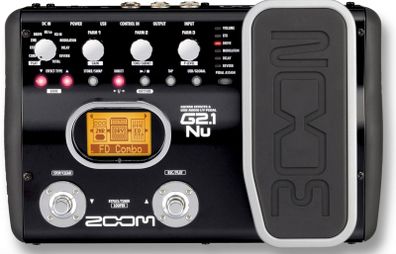 ZOOM G2.1 NU multiple effects modelling processor