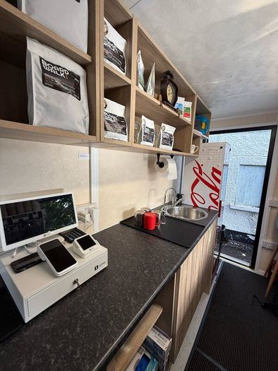 Fully Fitted Coffee Kiosk For Sale  27,500 + Vat