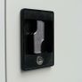 Locker Cabinet with 2 Doors Steel 90x40x180cm Grey Image 5