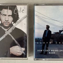 TWO Lloyd Cole solo albums - perfect condition. Both UK issue. Price for pair or five euro each.