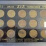 Brass Threepence Coin Set: 1953-1967 Elizabeth II, 12-Sided Coins Image 3