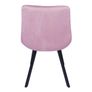 Savina Pink Velvet Upholstered Chair Image 2
