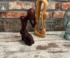 vintage wood carving
