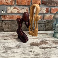 vintage wood carving