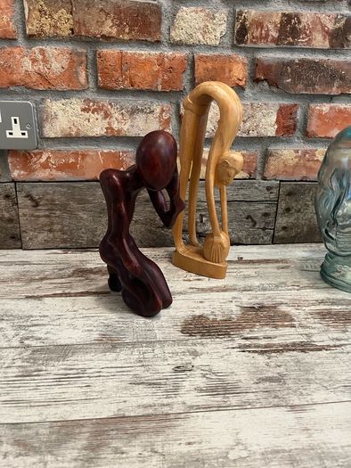 vintage wood carving