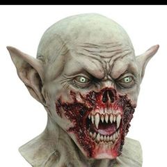 Zombie blood horror Halloween latex mask.