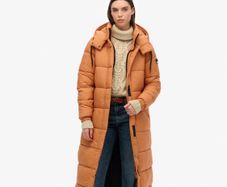 Superdry Longline Puffer Coat