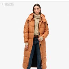 Superdry Longline Puffer Coat