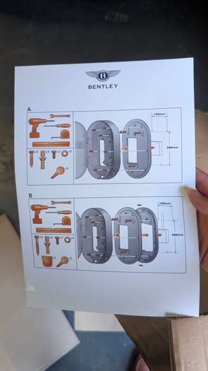 Bentley charging dock- genuine OEM wall mount station for mobile charger