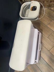 pedicure stool with foot massage machine