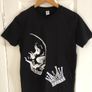 Mens Amico skull crown teeshirt size XS reduced Image 2