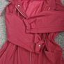 Burgundy windbreaker jacket Image 3